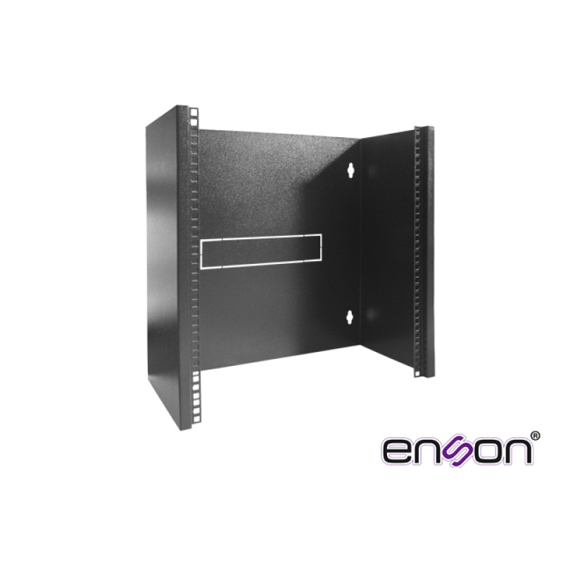 Enson ENS-RACKW12U armario rack 12U Bastidor de pared Negro image 2