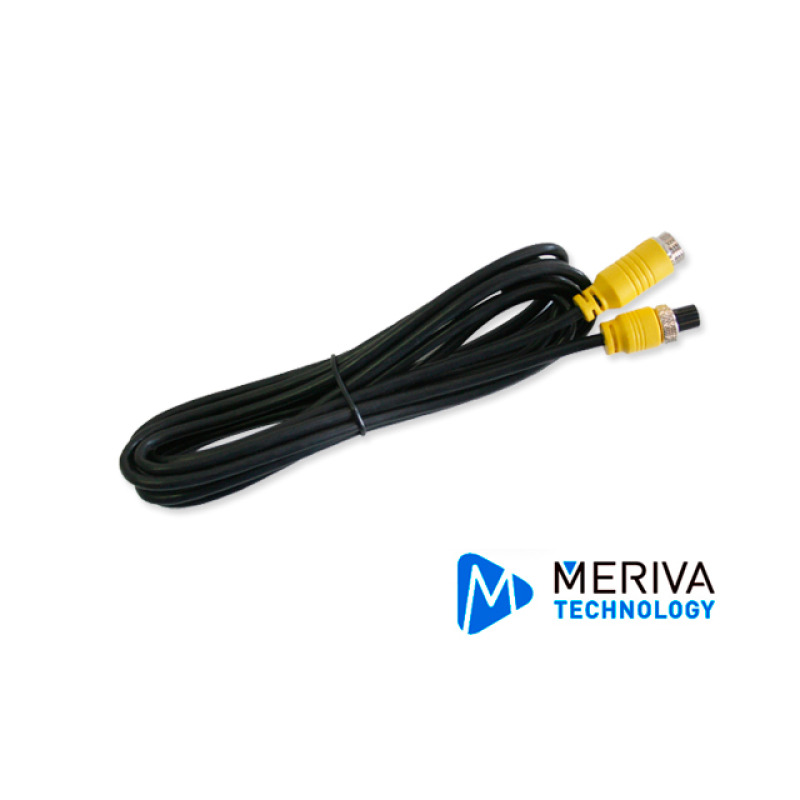 CABLE IP DIN DE AVIACION 6 PINES PARA DVRS MOVILES MERIVA TECHNOLOGY MCBIP30 3MTS