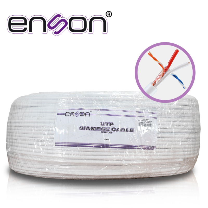 Enson 51101W500 cable de red Blanco 500 m Cat5e U/UTP (UTP) image 2