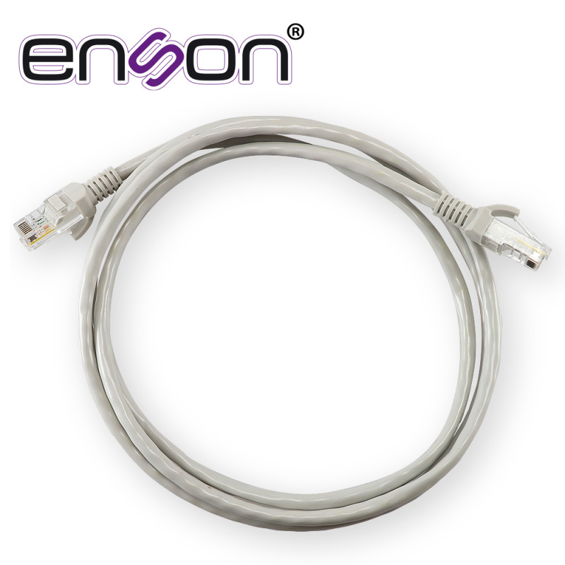 Enson 1.5m UTP Cat5e cable de red Gris U/UTP (UTP) image 2