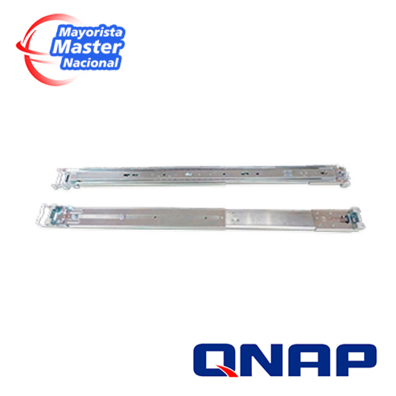 QNAP RAILB02 - Kit de rieles para montar en rack / 2U / Modelos TSx63U / TS1273U image 2