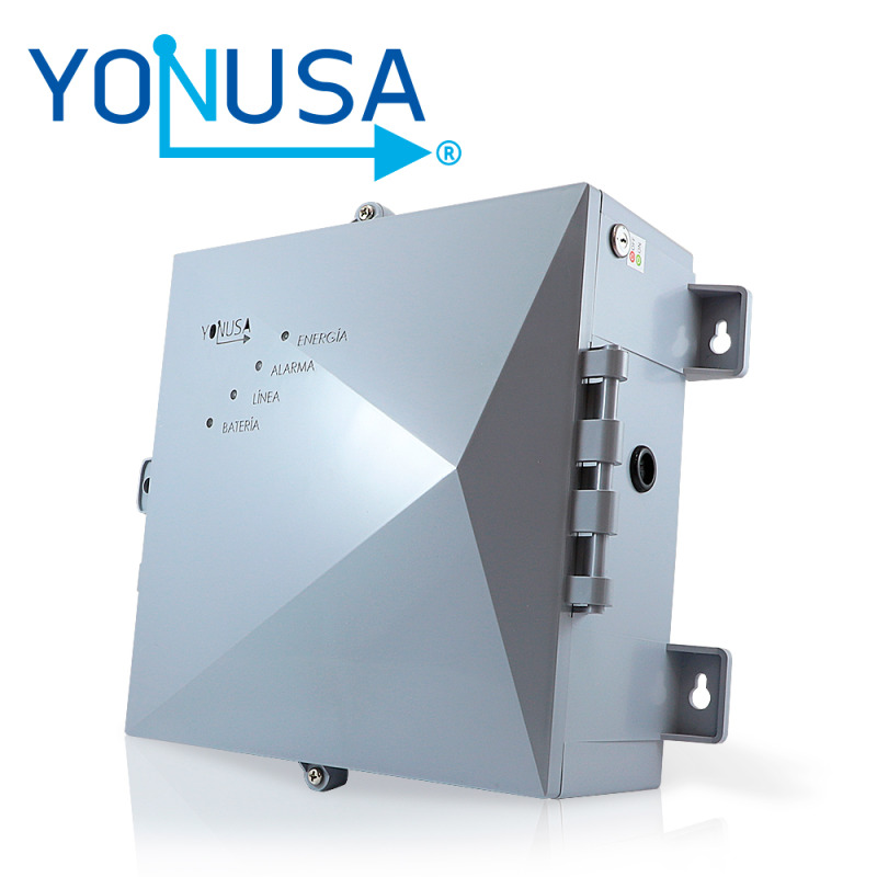 ENERGIZADOR PARA CERCA ELECTRIFICADA NEW GEN YONUSA 12000V EY/NG 12000 1 SIN INTERFACE CUBRE HASTA 500 METROS PERIMETRALES O 2500 METROS LINEALES A 5 LINEAS - NUEVO DISEÑO SMT
