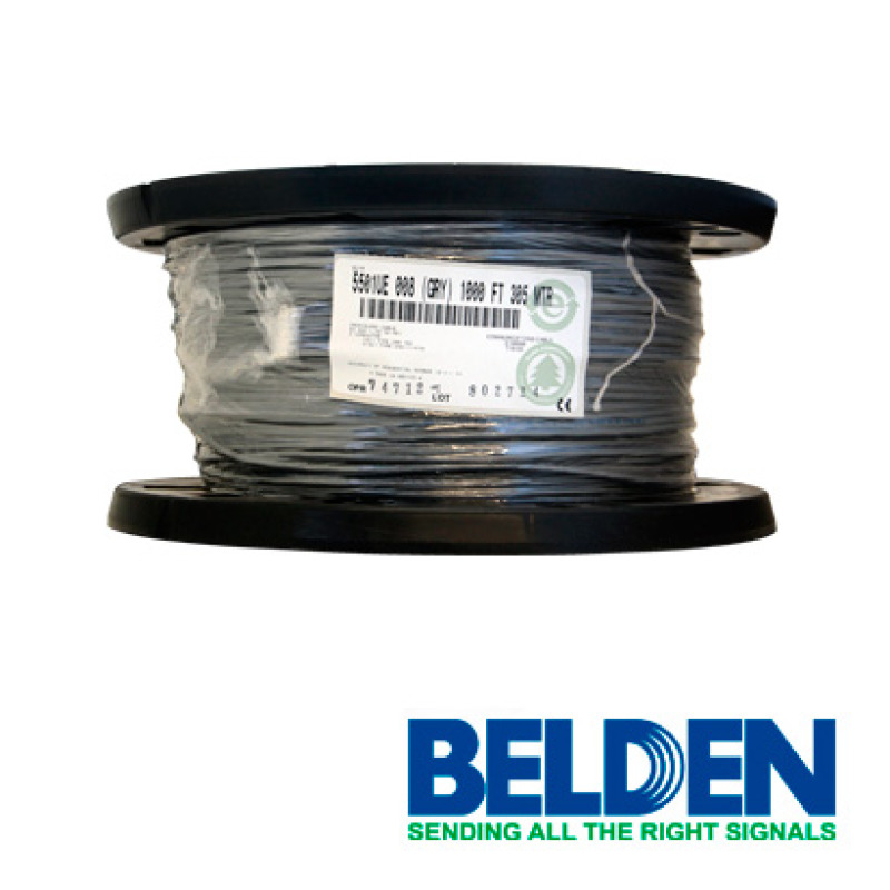 Belden 5501UE 0081000 cable de señal Gris image 2