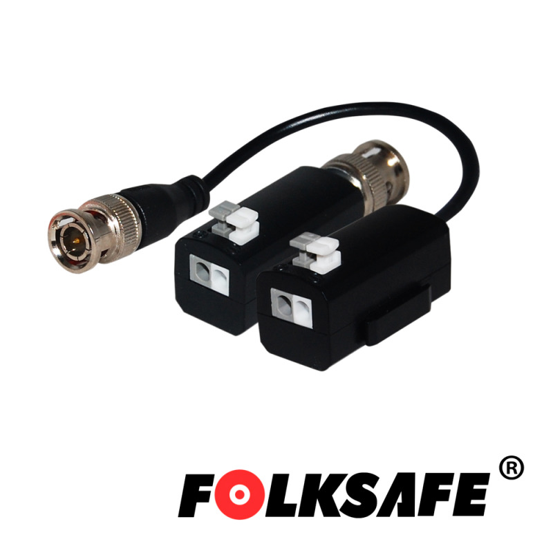FOLKSAFE FS-HDP4101C extensor de audio/video Transmisor AV Negro