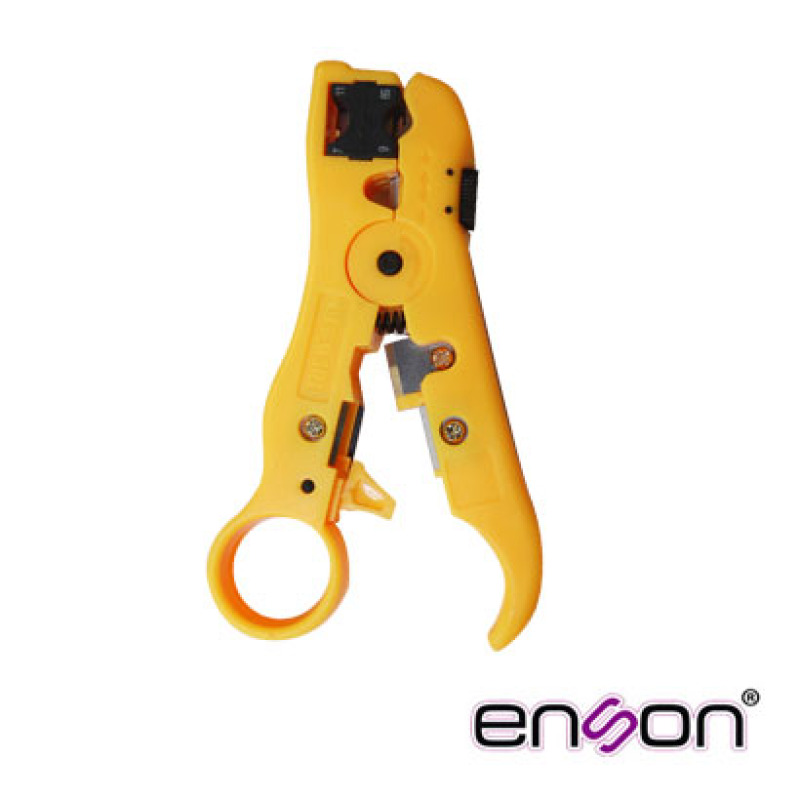 Enson ENS-ST15 ponchadora Herramienta pelacables Amarillo image 2