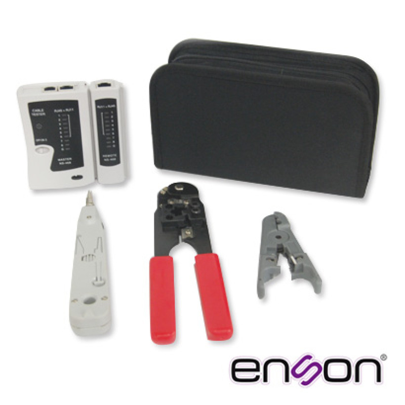 Enson ENS-KTCB kit de herramientas para preparación de cables Multicolor image 2