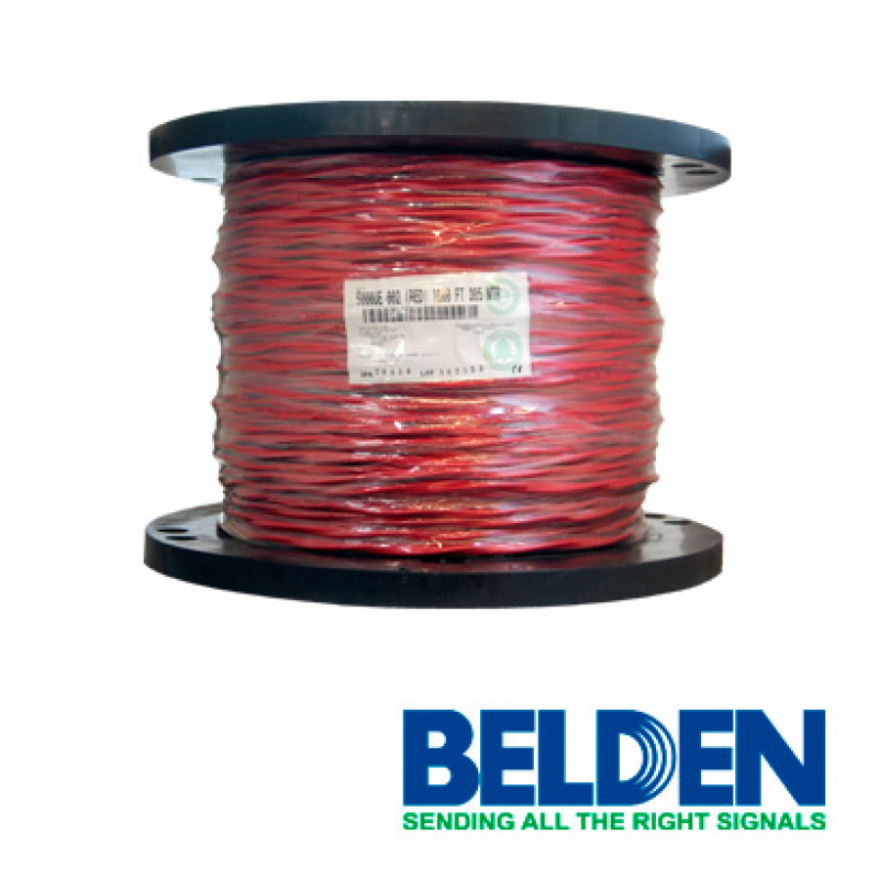 Belden 5000UE 0021000 cable de señal Rojo image 2