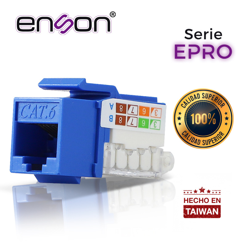 Enson EPRO-TLJACK6-BL módulo de conectores de red image 2