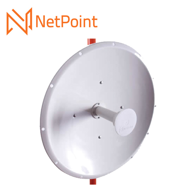 Antena Direccional de 4 ft, 4.9-6.2 GHz, Ganancia 37 dBi con SLANT de 45 ° y 90 °, Conectores N-hembra, Montaje incluido. image 2