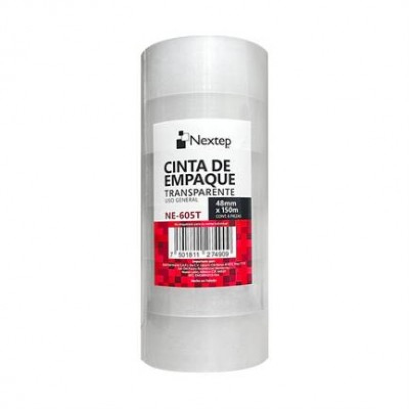 Nextep NE-605T cinta adhesiva de papelería o oficina 150 m Blanco 6 pieza(s) image 2
