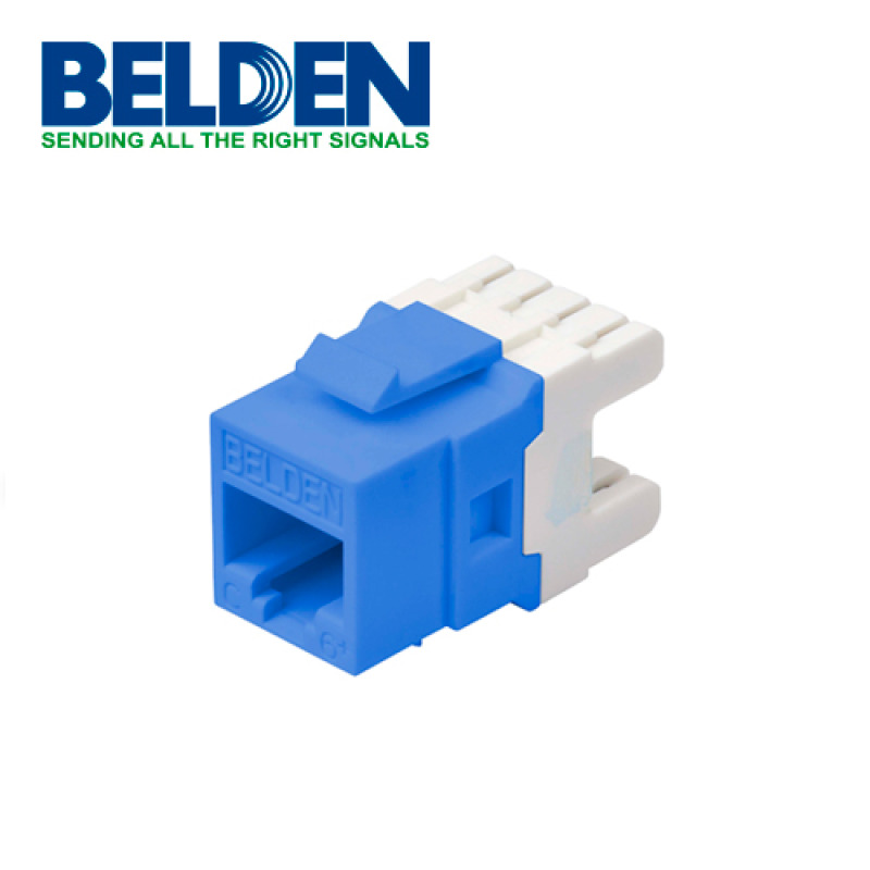 BELDEN AX104193 JACK RJ45 CAT6 ESTILO KEYCONNECT AZUL image 2