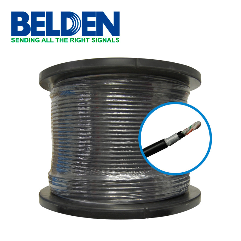 Belden OSP6AU 0101000 cable de red Negro 305 m Cat6a image 2