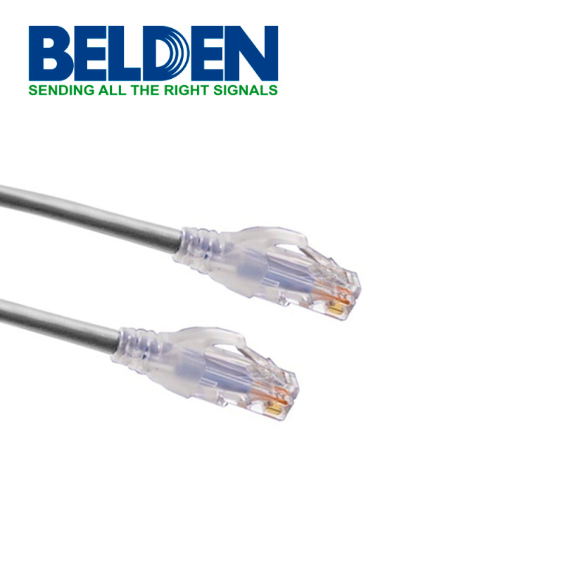 CABLE PATCHCORD BELDEN  CAT6A CA21108004 FORRO PVC GRIS CMR-RISER 4 PARES CALIBRE CONDUCTOR 24 AWG 100% COBRE USO INTERIOR PARTES image 2