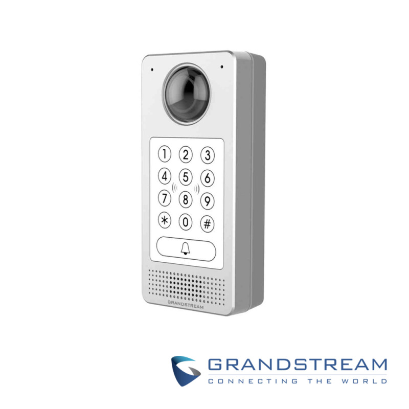 VIDEO PORTERO IP GRANDSTREAM GDS3710/ SIP FISHEYE, APERTURA POR CODIGO, ANTIVANALICO, TECLADO RETRO-ILUMINADO,LECTOR RFID,MICROFONO Y ALTAVOZ, POE Y APERTURA PARA DOS PUERTAS image 2