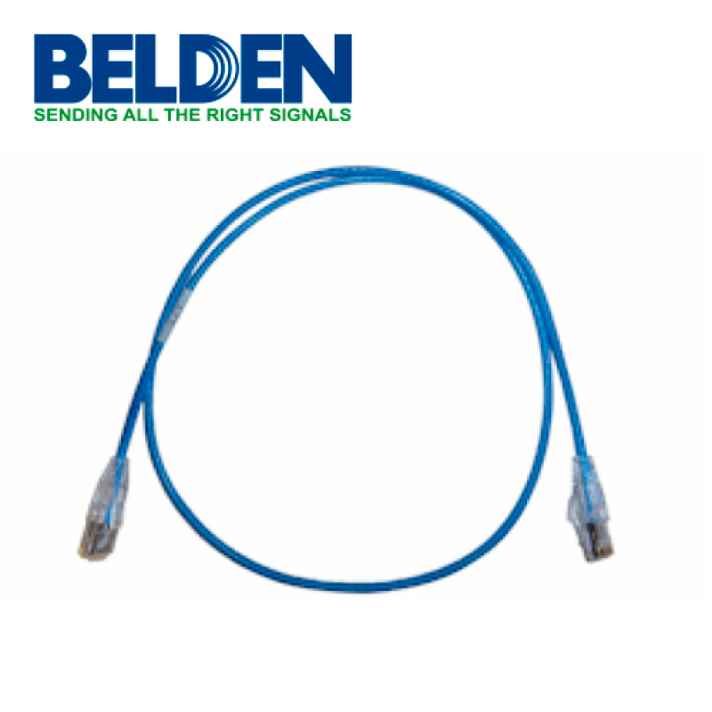 Belden C6D1106002 cable de red Azul 0.6 m Cat6 U/UTP (UTP) image 2