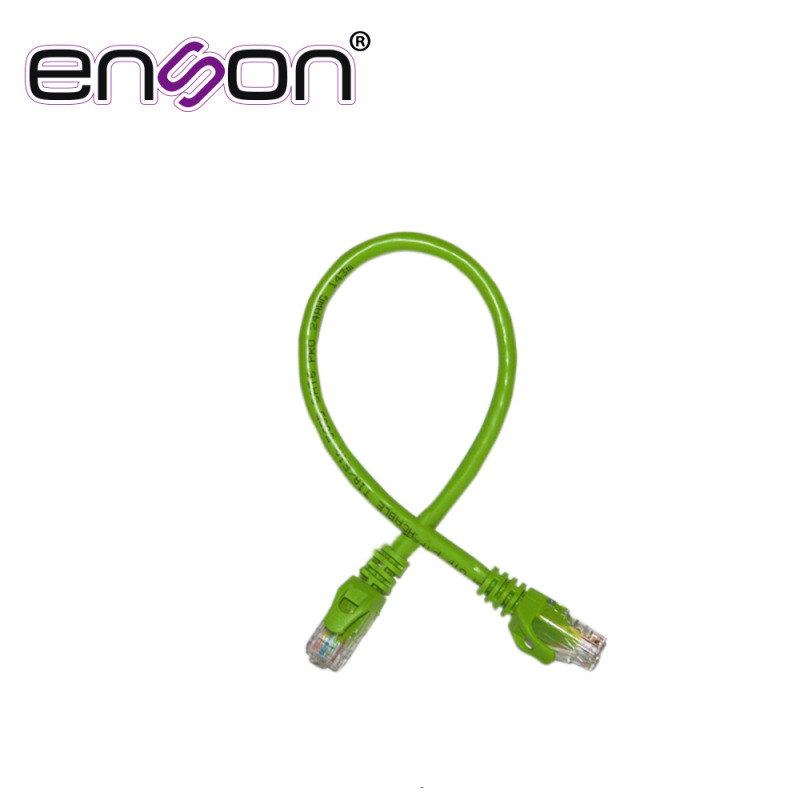 Enson P6003E cable de red Verde 0.3 m Cat6 U/UTP (UTP) image 2