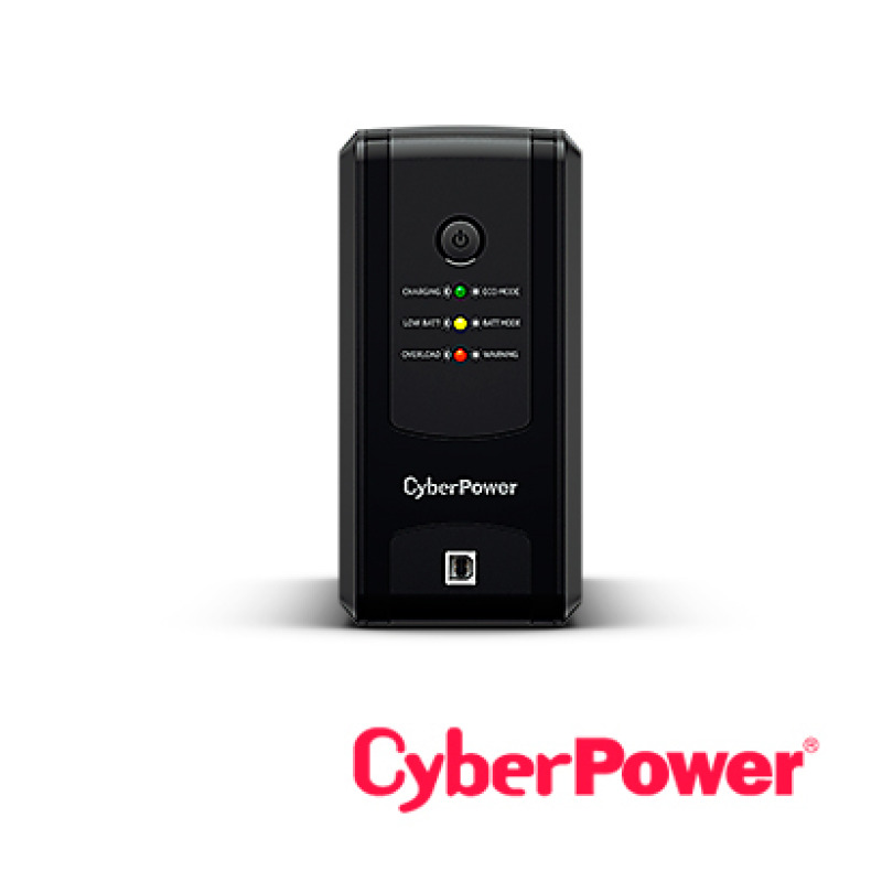 NO BREAK CYBERPOWER UT550GU 550VA / 275W, INTERACTIVO, INDICADORES LED, 8 NEMA 5-15R 4 RESPALDO / 4 SUPRESIN Y REGULACIN, TORRE, PUERTO USB, GREEN POWER, 2 AÑOS EN EQUIPO, 1 AÑO EN BATERA. image 3