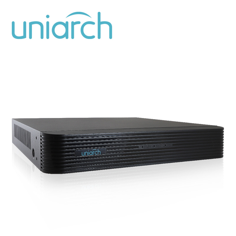 Uniarch NVR-104E2-P4 grabadora de vídeo en red (NVR) Negro image 2