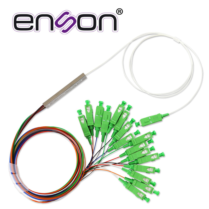 Enson ENS-PLC1X16 divisor o combinador de cable Divisor de señal para cable coaxial Multicolor