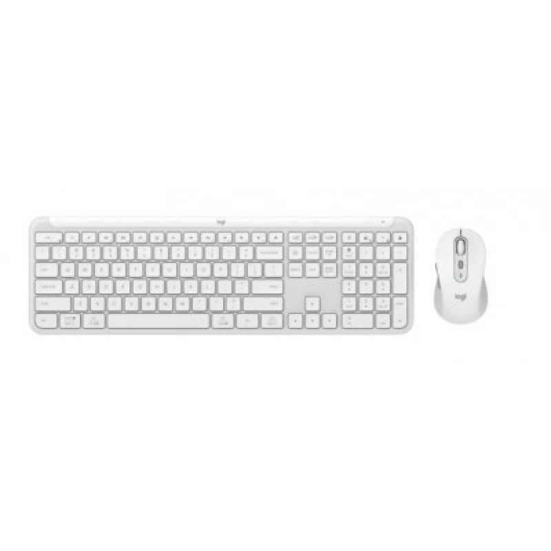 TECLADO/MOUSE LOGITECH MK950 SIGNATURE SLIM INALAMBRICO USB BOLT BLANCO image 2