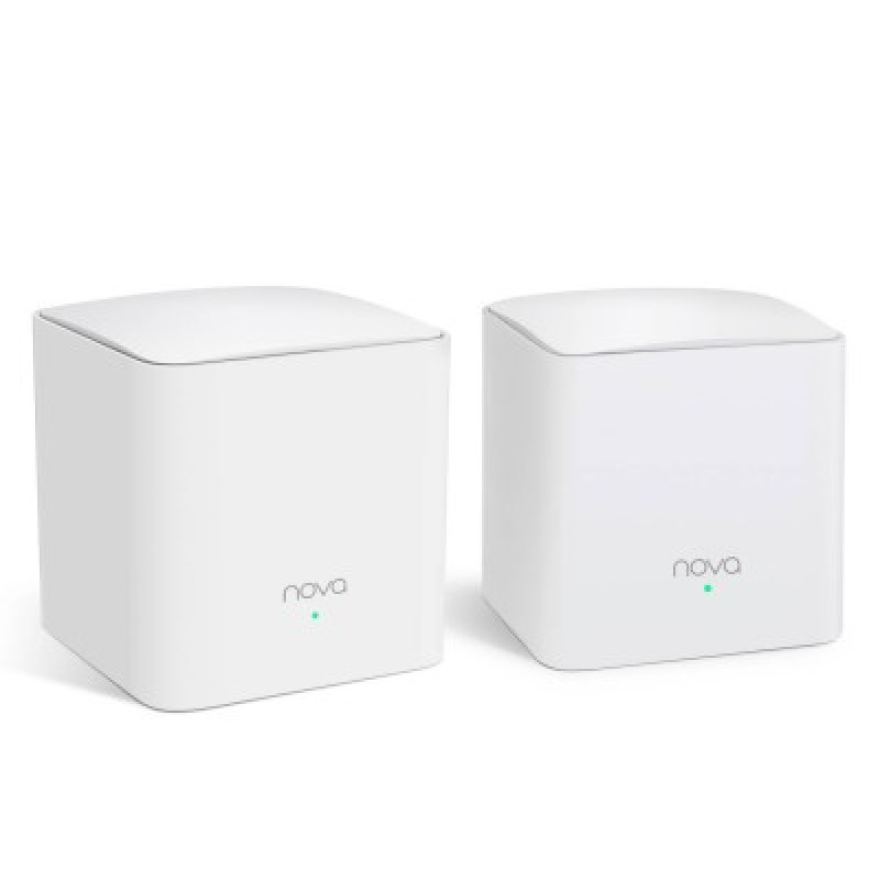 Tenda NOVA MW5G(2-PACK) sistema wi-fi de malla Doble banda (2,4 GHz / 5 GHz) Wi-Fi 5 (802.11ac) Blanco Interno image 2