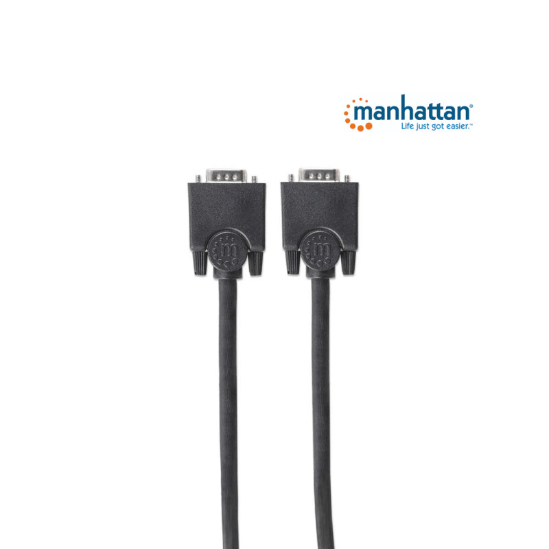 MANHATTAN 371315 Cable para Monitor Manhattan - SVGA - 5mm - HD15M-M - 1.8mts image 4