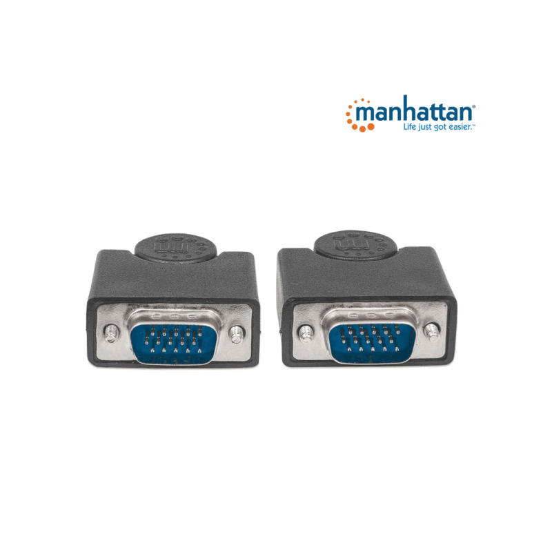 MANHATTAN 371315 Cable para Monitor Manhattan - SVGA - 5mm - HD15M-M - 1.8mts image 5