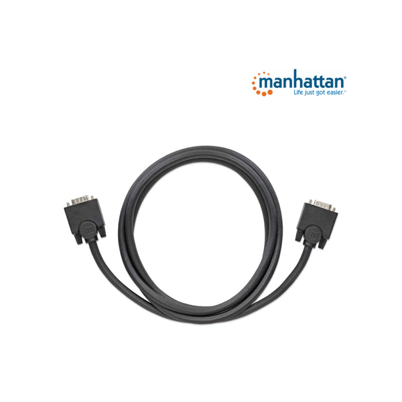 MANHATTAN 371315 Cable para Monitor Manhattan - SVGA - 5mm - HD15M-M - 1.8mts image 6