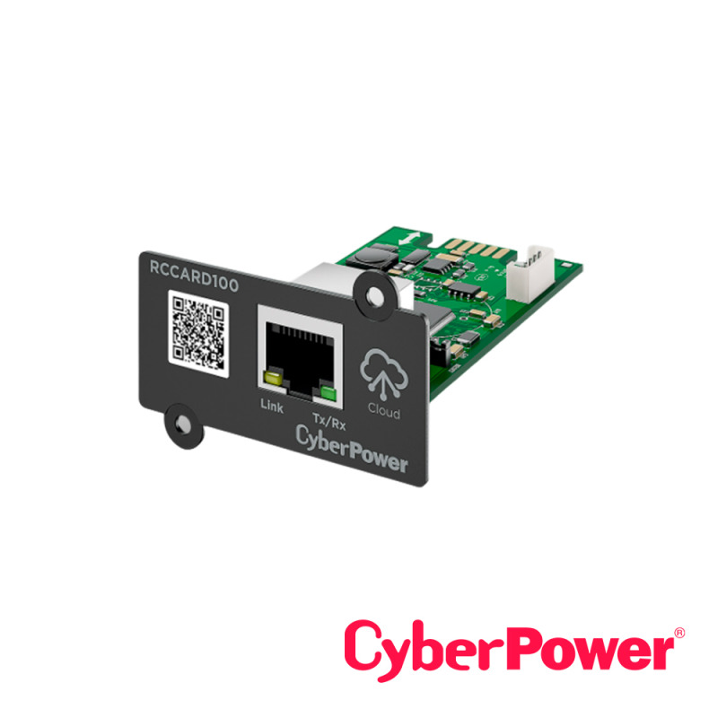 TARJETA DE MONITOREO CYBERPOWER (RCCARD100) CONEXIÓN ETHERNET RJ-45, SOFTWARE POWERPANEL® CLOUD. GARANTÍA DE 3 AÑOS. image 2