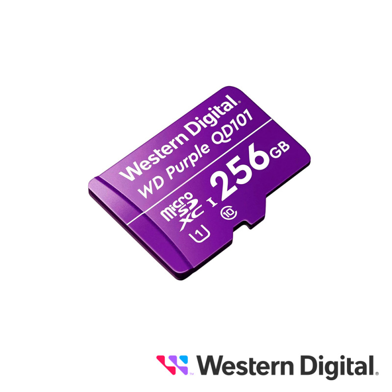 Memoria microSD de 256 GB PURPLE Especializada Para Videovigilancia 10 VECES MAYOR DURACIÓN 3 AÑOS DE GARANTIA image 3
