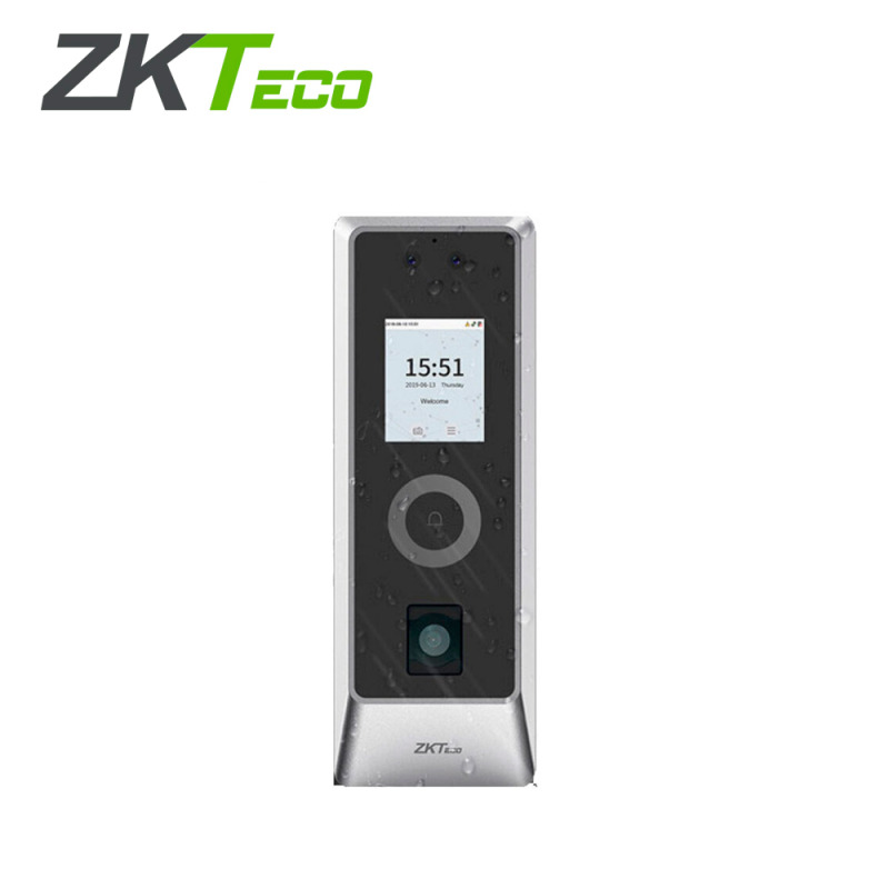 ZKTECO PROMAQR - CONTROL DE ACCESO FACIAL / QR / EXTERIOR IP66 / ANTIVANDALICO IK07 / STANDALONE / 30,000 ROSTROS / 50,000 TARJETAS RFID / PANTALLA TFT 2.0 PULGADAS / WIEGAND / RS-485 / ALUMINIO / POE / DE -30 °C A 60  image 2