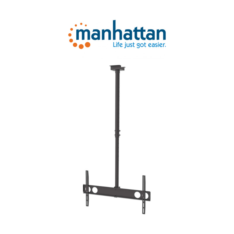 MANHATTAN 423625 - Soporte para TV /  Montaje en techo/  Con inclinación /  Para pantallas planas de 37" a 70"  / Soporta hasta 50 kg image 3