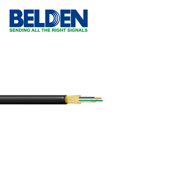 Belden FD4D006R9 cable de fibra óptica 500 m OFNR OM4 Negro image 2