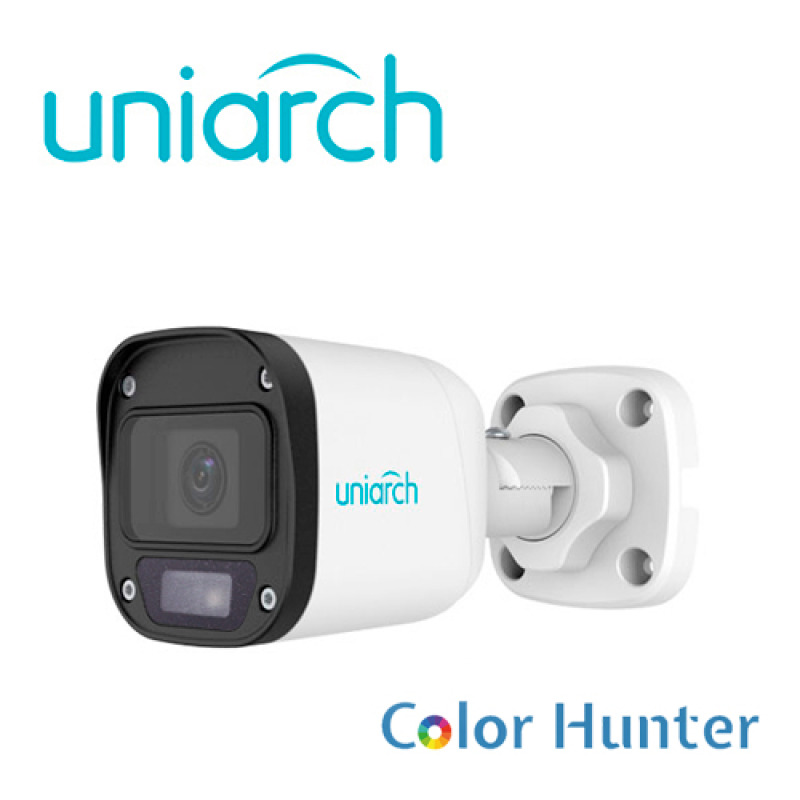 Uniarch UAC-B112-F28-W cámara de vigilancia Bala Cámara de seguridad CCTV Interior y exterior 1920 x 1080 Pixeles Pared