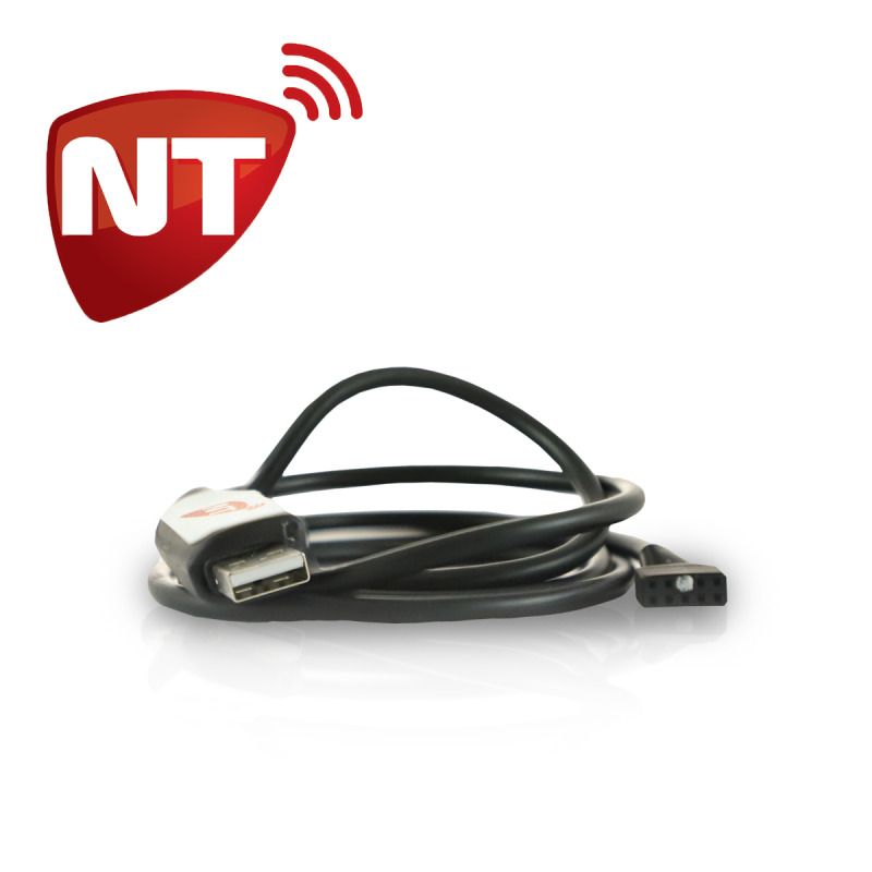 NETIO NT-PROG cable USB 1 m USB A Negro image 2