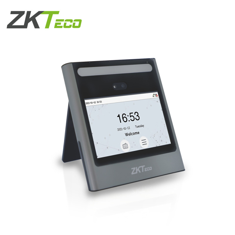 ZKTeco EFACE10 lector de control de acceso Terminal de reconocimiento facial Gris image 2