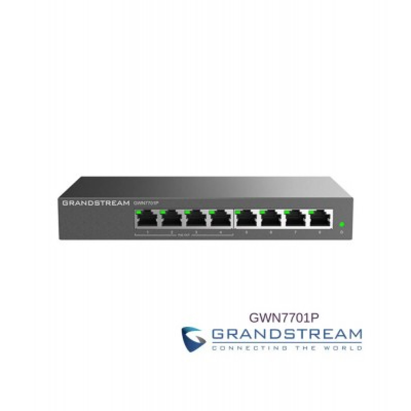 Switch PoE Gigabit No Administrable / 8 puertos 10/100/1000 Mbps / 4 puertos PoE /  hasta 60W image 2