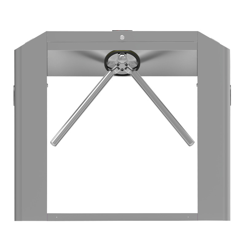 ZKTECO TS2200PRO - Torniquete Trípode Doble Carril Bidireccional / Semiautomático / Acero Inoxidable / Indicadores LED / 110V / Exterior Protegido / Requiere lectores y Panel image 6