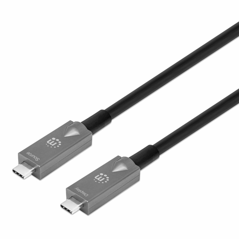 Cable Manhattan USB C de fibra optica (AOC) 3.2 Gen 2 7.5m SuperSpeed+ image 2