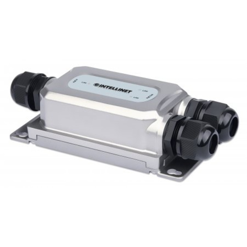 POE EXTENSOR, INTELLINET, 561648 ,2X30W GIGABIT P/EXTERIORES IP67