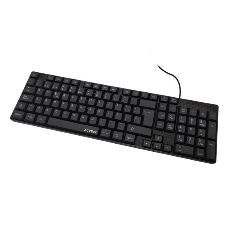 Kit de Teclado y Mouse Acteck Creator Prime MK415, Teclado Numerico