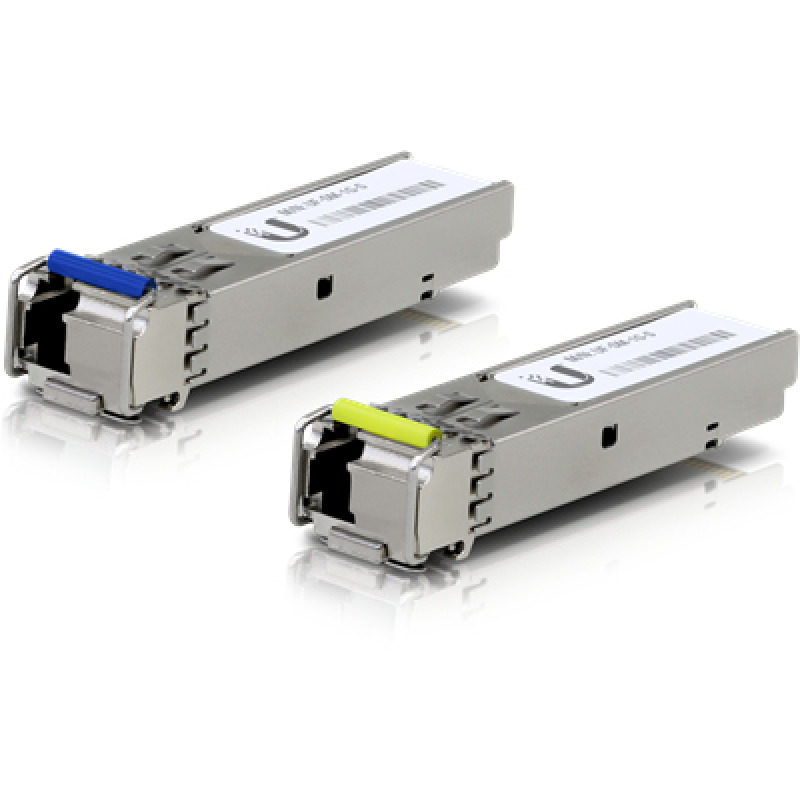 UFiber Módulo SFP transceptor MiniGibic MonoModo 125 Gbps distancia 3km un conector LC incluye 2 tranceptores