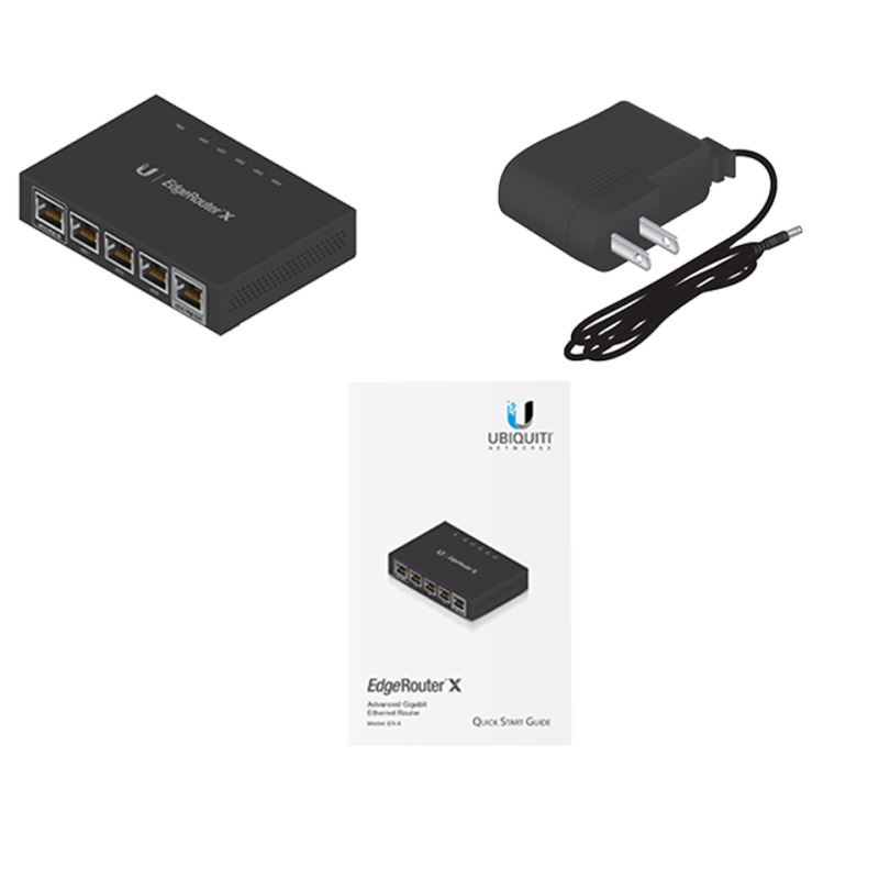 EdgeRouter X de 5 puertos Gigabit con funciones avanzadas de ruteo »