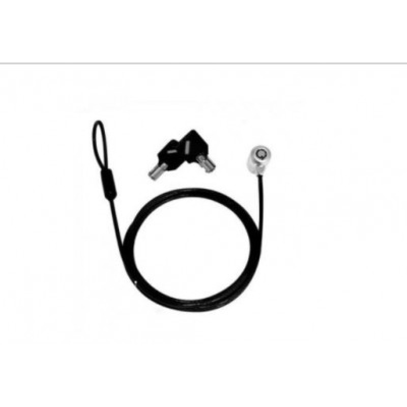 CANDADO LAPTOP TECHZONE TZCKL01-BULK CON LLAVE TIPO T-BAR 4MM