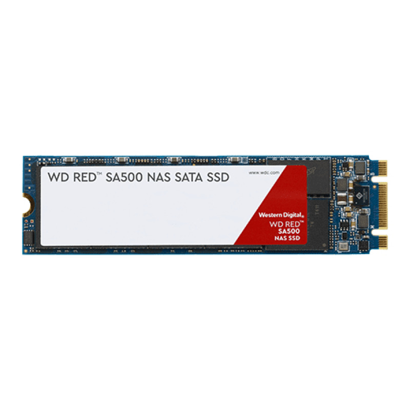 UNIDAD DE ESTADO SOLIDO SSD INTERNO WD RED SA500 2TB M.2 2280 SATA3 6GB/S LECT.560MBS ESCRIT.530MBS NAS WDS200T1R0B