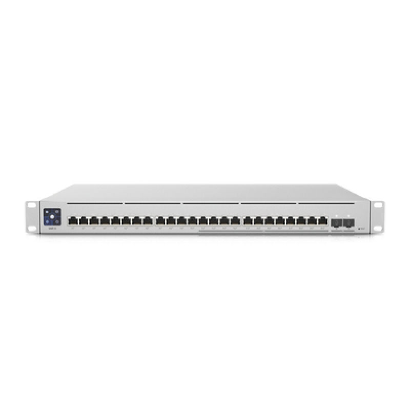UniFi Switch Empresarial Capa 3 de 24 puertos PoE 802.3af/at (12