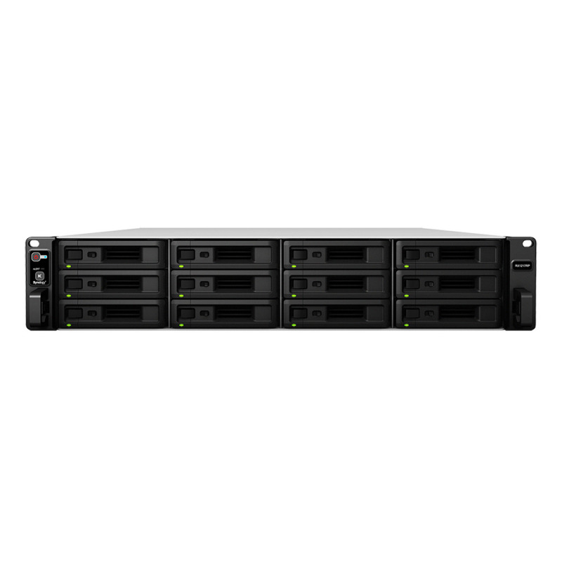 UNIDAD DE EXPANSION SYNOLOGY RX1217RP 12 BAHIAS 3.5 SATA HDD 2.5 SATA HDD 2.5 SATA SSD/HASTA 120TB/HOT-SWAP/RACK2U