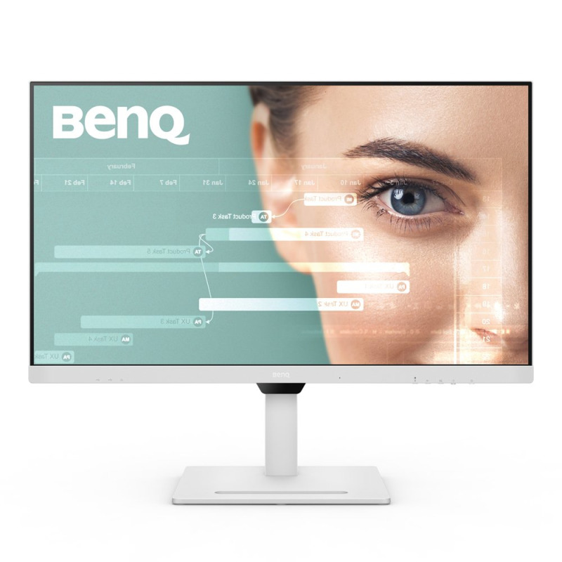MONITOR BENQ GW3290QT 31.5" 2560X1440 COLOR BLANCO CON BOCINAS INTEGRADAS 2W  x 2 MICROFONO INTEGRADO CON CANELACIÓN DE RUIDO PANEL IPS RESPUESTA 5M GTG USB-C / HDMI 1.4 FLICKER FREE LOW BLUE LIGHT +, BRIGHTNESS INTELLIGENCE (B.I. G2)