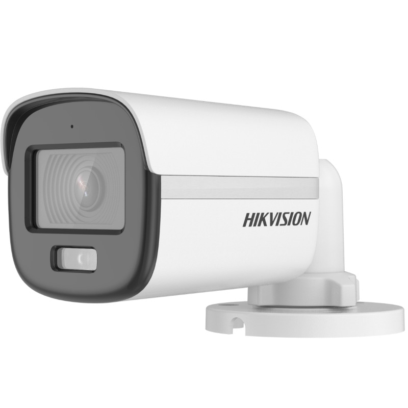 Bala TURBOHD 2 Megapixel (1080p) / Imagen a color 24/7 / Lente 2.8 mm / Luz Blanca 20 mts / Exterior IP67 / dWDR / Micrófono Integrado