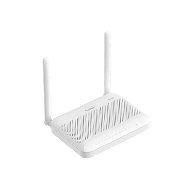 ONU GPON WiFi 6 24/5 GHz 4 puertos Gigabit  1 POTS  2 USB conector SC/UPC